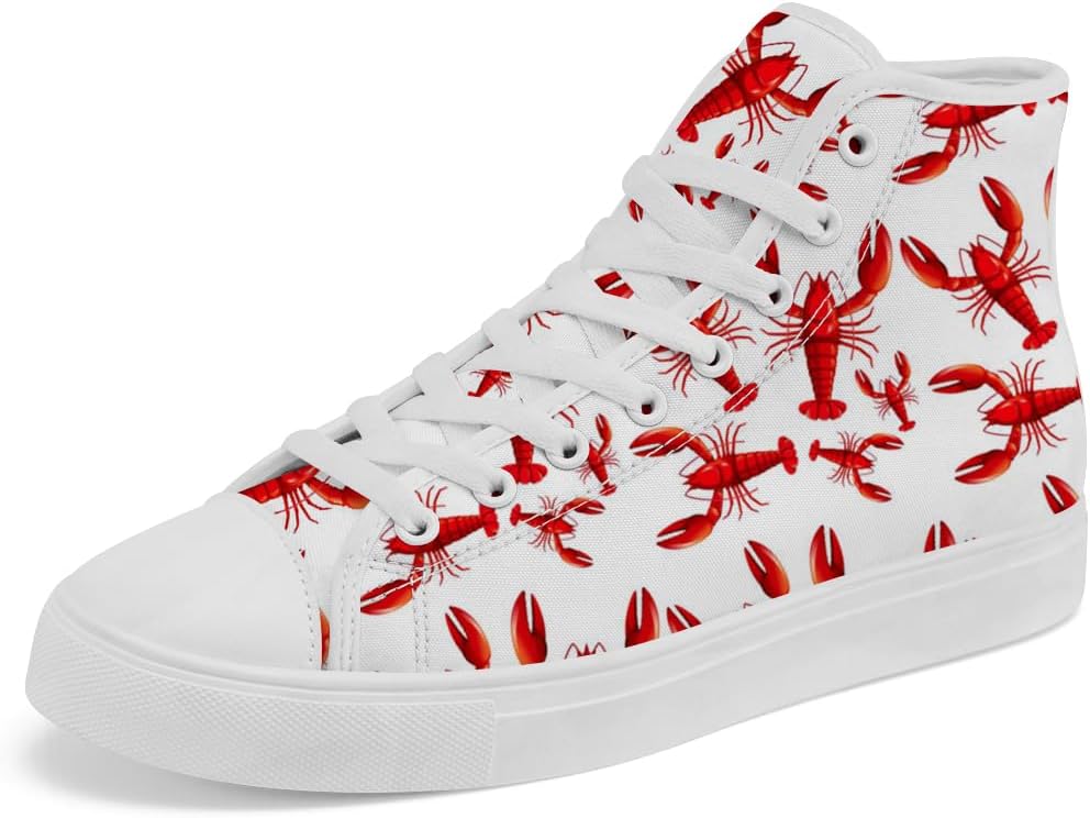 Высокие кеды из холста Lobster, высокие кроссовки на шнуровке, повседневная обувь для женщин и мужчин Chebing, красный
Высокие кеды из холста Lobster, высокие кроссовки на шнуровке, повседневная обувь для женщин и мужчин Chebing, красный