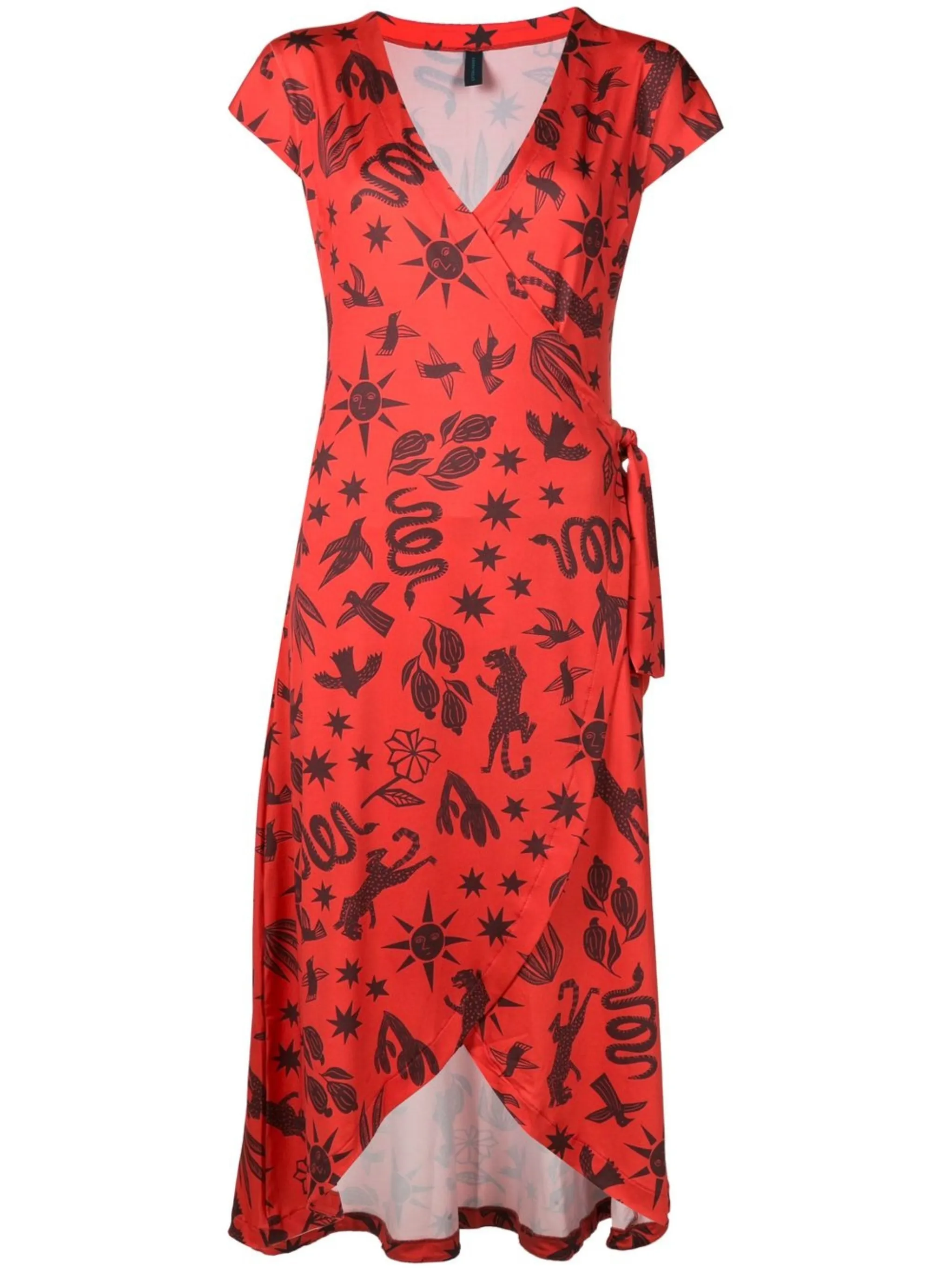 Платье-футболка Falcão Estampado Lygia & Nanny, коричневый
Платье-футболка Falcão Estampado Lygia & Nanny, коричневый