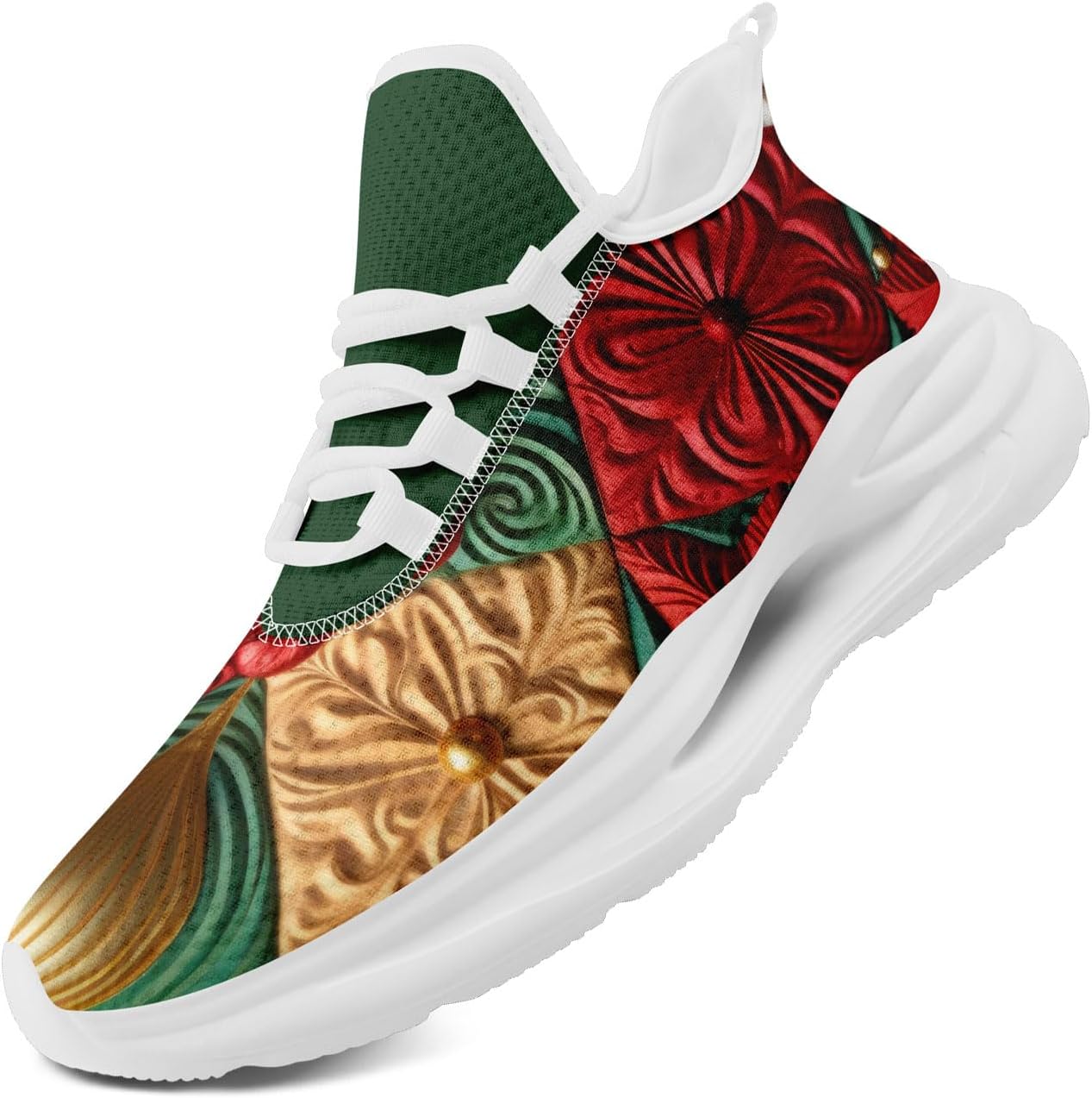 Легкие кроссовки AWSOLE для бега на Рождество для мужчин и женщин с дышащей сеткой, спортивные и ходовые тренеры, белый/красный/зеленый/желтый/темно-зеленый
Легкие кроссовки AWSOLE для бега на Рождество для мужчин и женщин с дышащей сеткой, спортивные и ходовые тренеры, белый/красный/зеленый/желтый/темно-зеленый