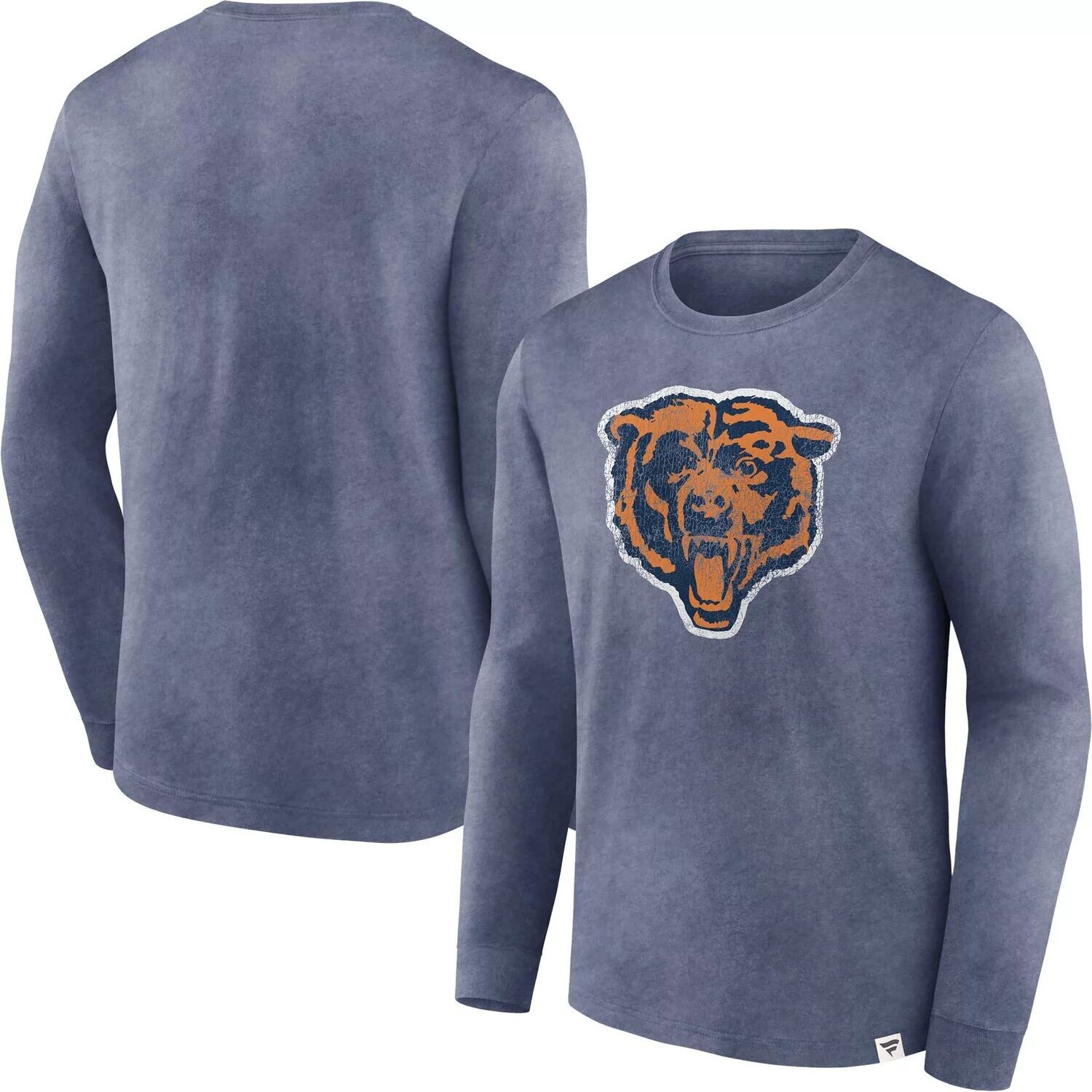 Мужская футболка с длинными рукавами и фирменным логотипом Heather Chicago Bears Fanatics
Мужская футболка с длинными рукавами и фирменным логотипом Heather Chicago Bears Fanatics