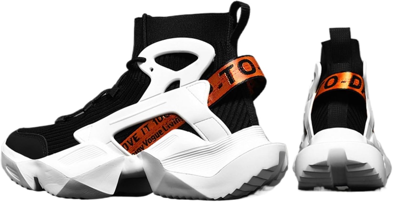 Мужские высокие кроссовки на платформе с толстой подошвой, обувь в стиле «папа», увеличение роста на 6-8 см, дышащие спортивные кроссовки на шнуровке, модная обувь Azttoztto, белый/черный
Мужские высокие кроссовки на платформе с толстой подошвой, обувь в стиле «папа», увеличение роста на 6-8 см, дышащие спортивные кроссовки на шнуровке, модная обувь Azttoztto, белый/черный