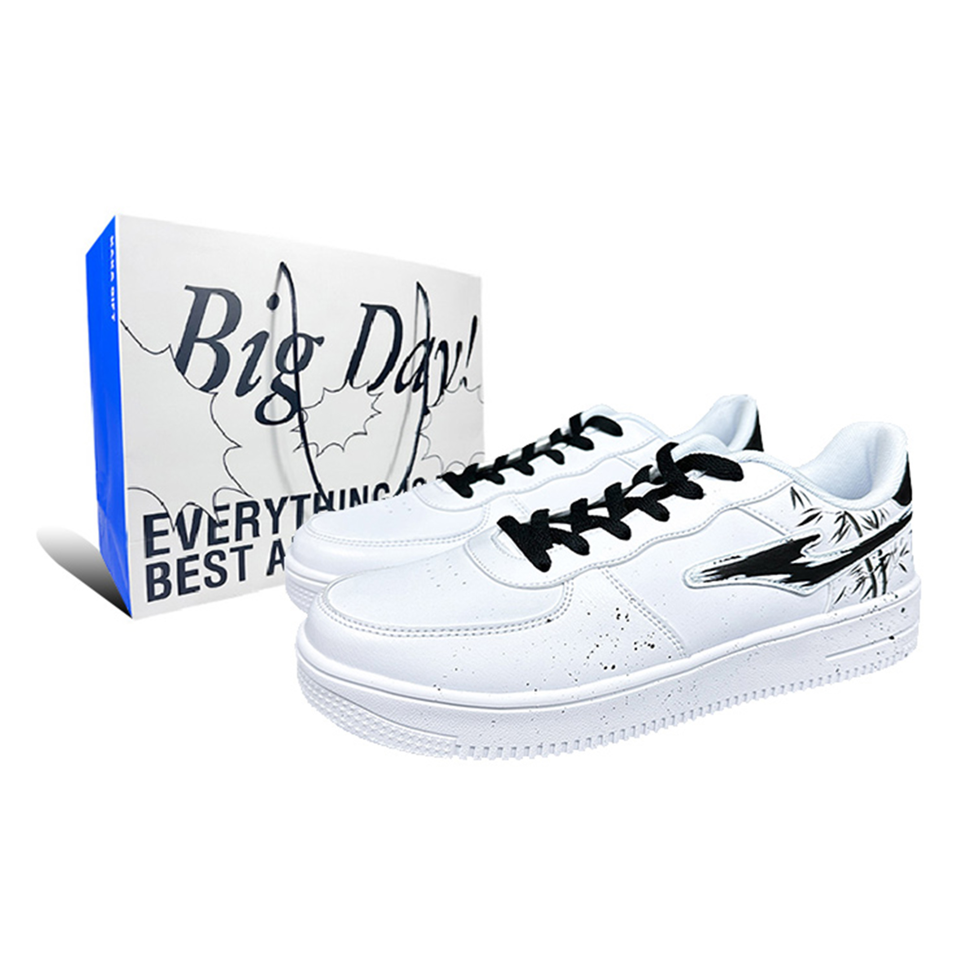 Скользоустойчивые Водоотталкивающие Низкие Скейтерские Кроссовки Мужские Черно-Белые Erke
Скользоустойчивые Водоотталкивающие Низкие Скейтерские Кроссовки Мужские Черно-Белые Erke