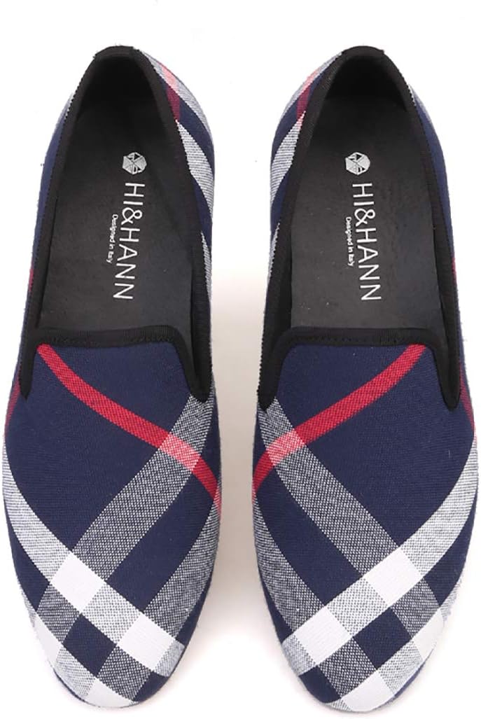 Мужские повседневные туфли-лоферы HIHANN из клетчатого канваса, мокасины Hi&Hann, синий
Мужские повседневные туфли-лоферы HIHANN из клетчатого канваса, мокасины Hi&Hann, синий
