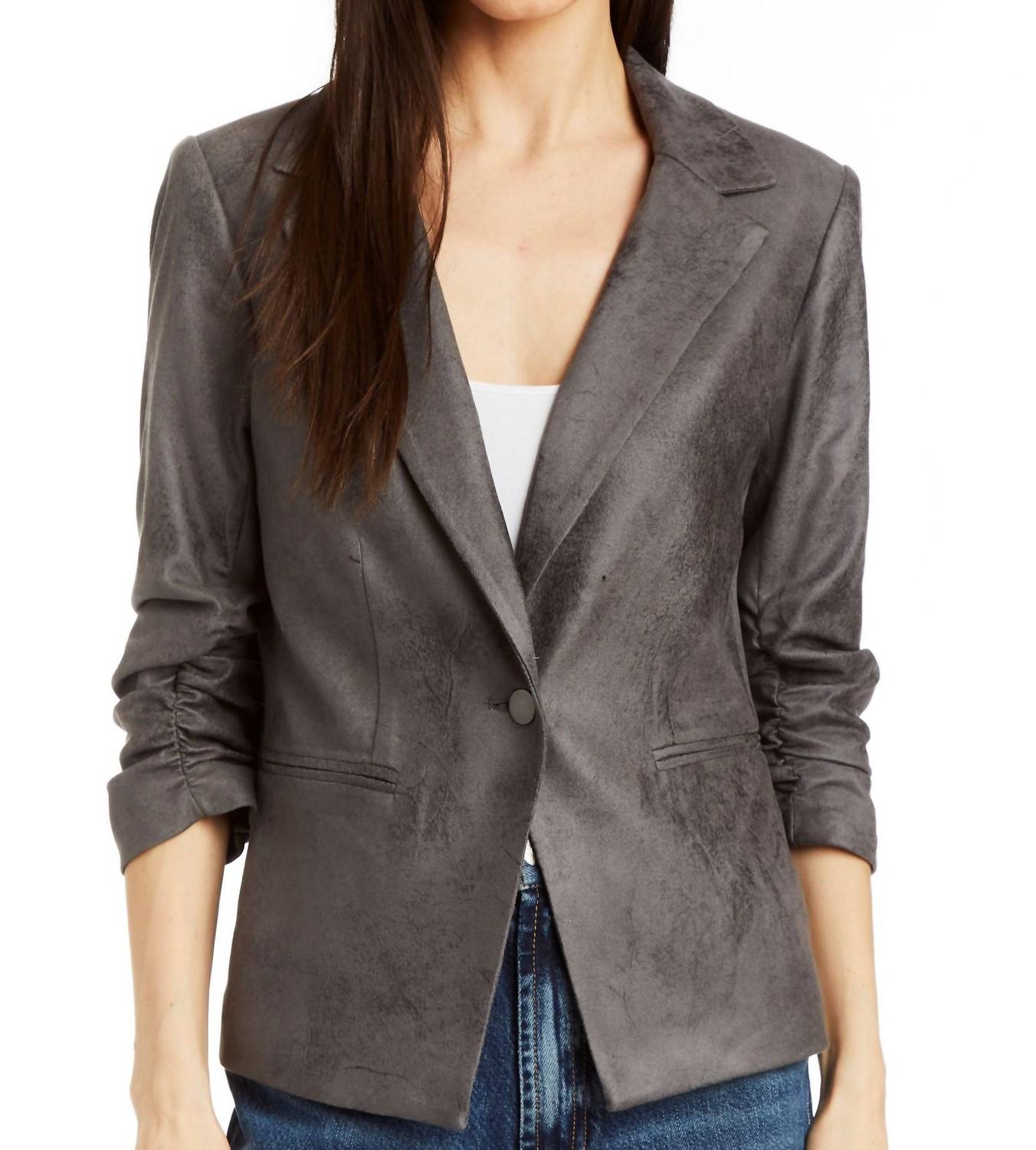 Блейзер Серены в угольном цвете DREW, цвет charcoal
Блейзер Серены в угольном цвете DREW, цвет charcoal