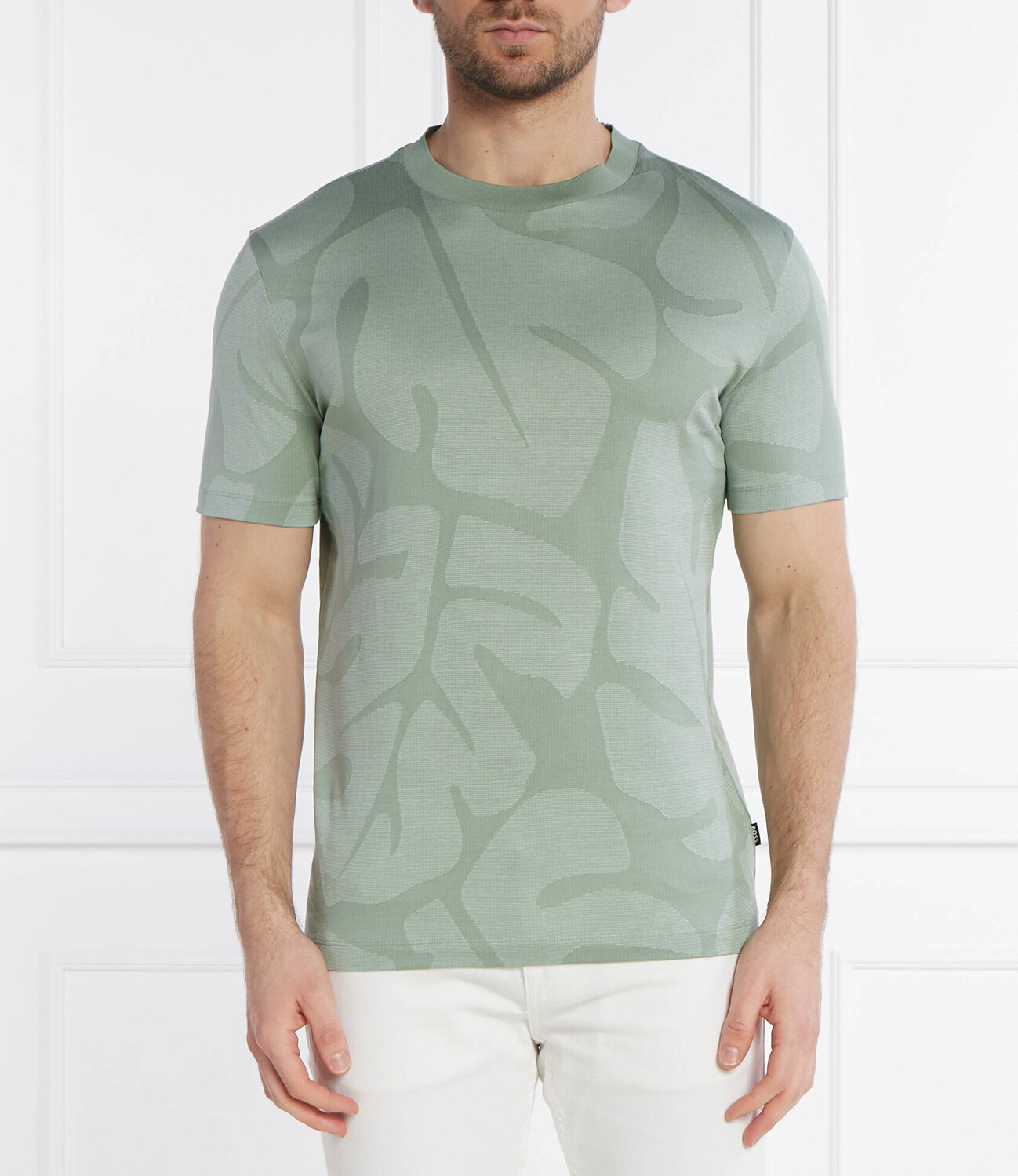 Футболка BOSS BLACK Thompson Slim Fit, зеленый
Футболка BOSS BLACK Thompson Slim Fit, зеленый