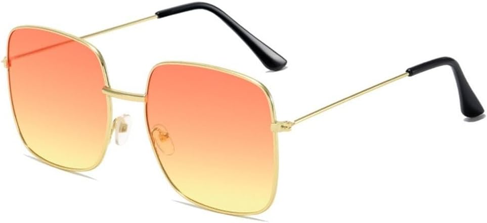 Стильные универсальные металлические солнцезащитные очки с большой оправой и линзами цвета морской волны, обеспечивающие защиту от УФ-излучения, для женщин и мужчин KTUCN, Gold-orange Yellow
Стильные универсальные металлические солнцезащитные очки с большой оправой и линзами цвета морской волны, обеспечивающие защиту от УФ-излучения, для женщин и мужчин KTUCN, Gold-orange Yellow