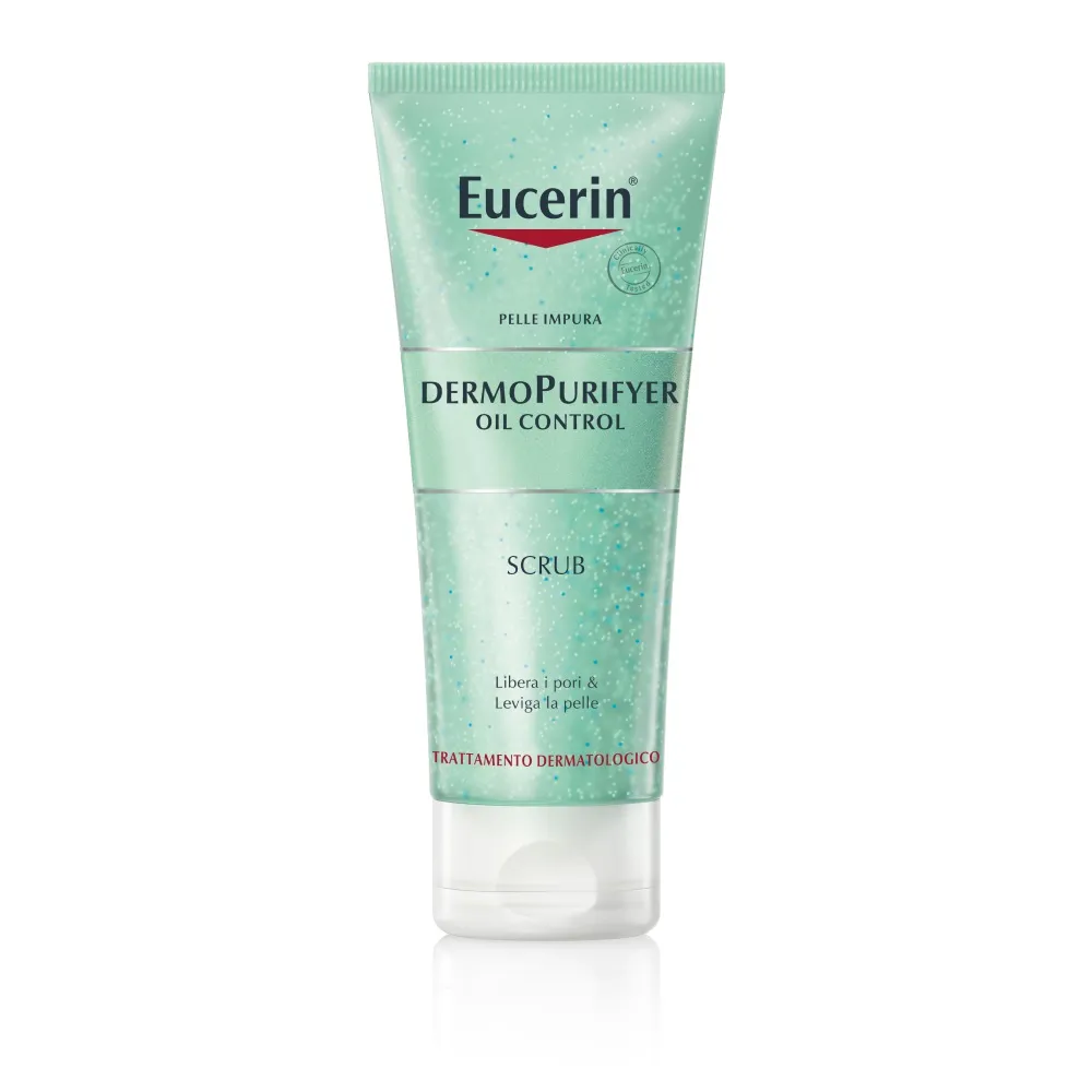 Eucerin DermoPurifyer Oil Control Scrub Разглаживающее очищающее средство 100 мл Жирная кожа, склонная к акне
Eucerin DermoPurifyer Oil Control Scrub Разглаживающее очищающее средство 100 мл Жирная кожа, склонная к акне