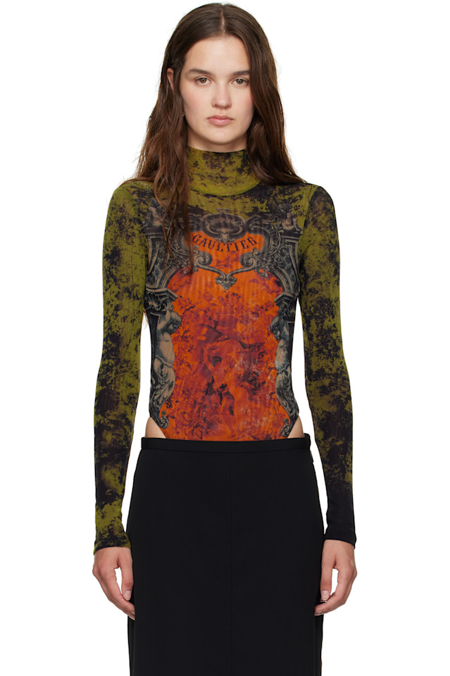 Боди "médaillon" с открытой спинкой Jean Paul Gaultier, мультиколор
Боди "médaillon" с открытой спинкой Jean Paul Gaultier, мультиколор