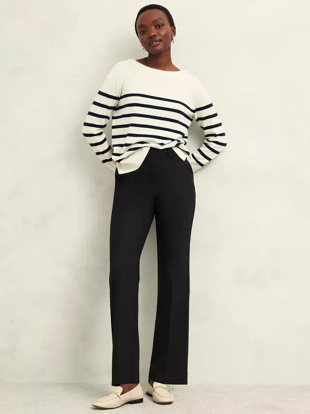 Брюки Hobbs Gerrie Wool Blend Tailored, черный 
Брюки Hobbs Gerrie Wool Blend Tailored, черный