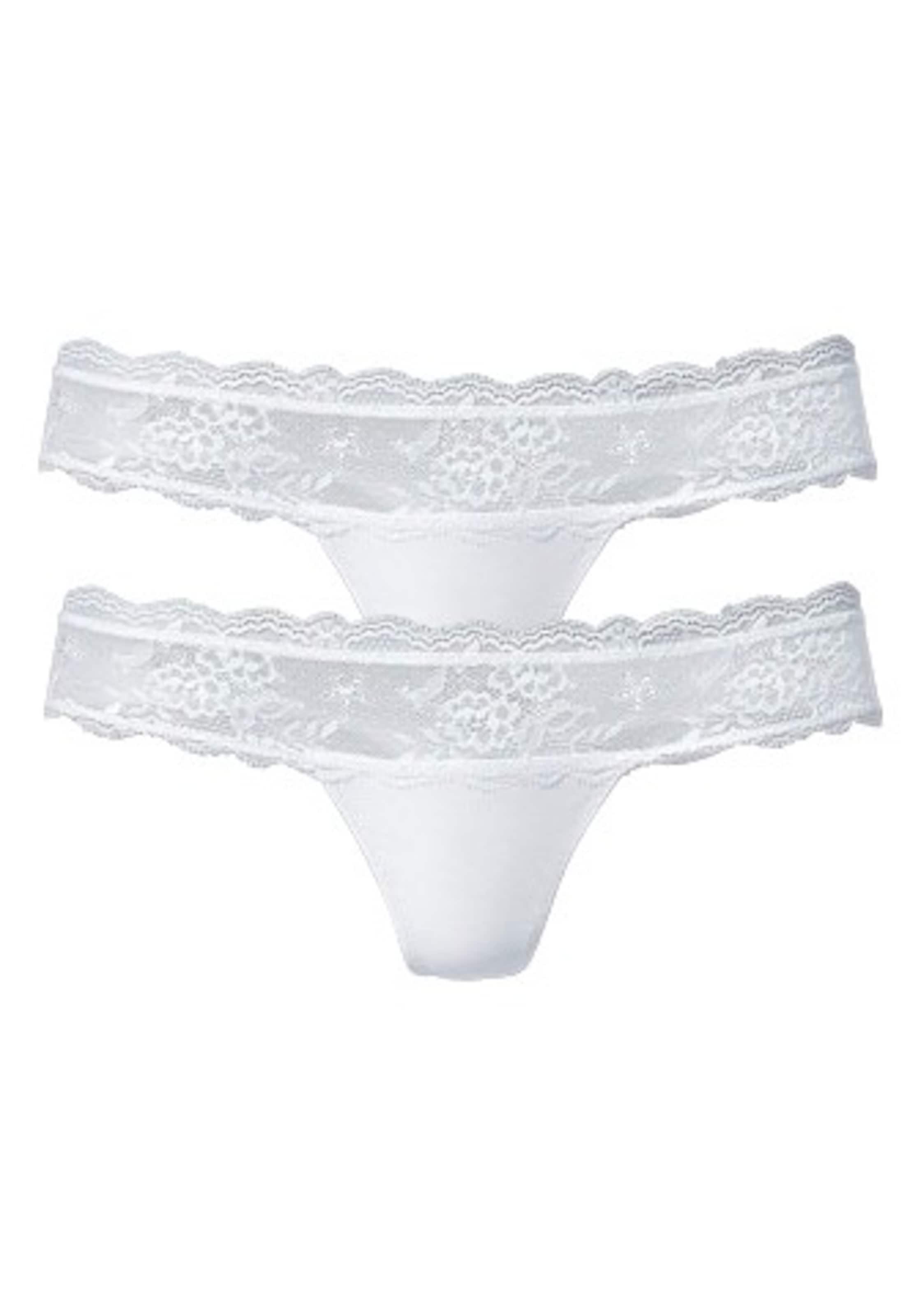 VIVANCE Трусы-стринги белого цвета
VIVANCE Трусы-стринги белого цвета