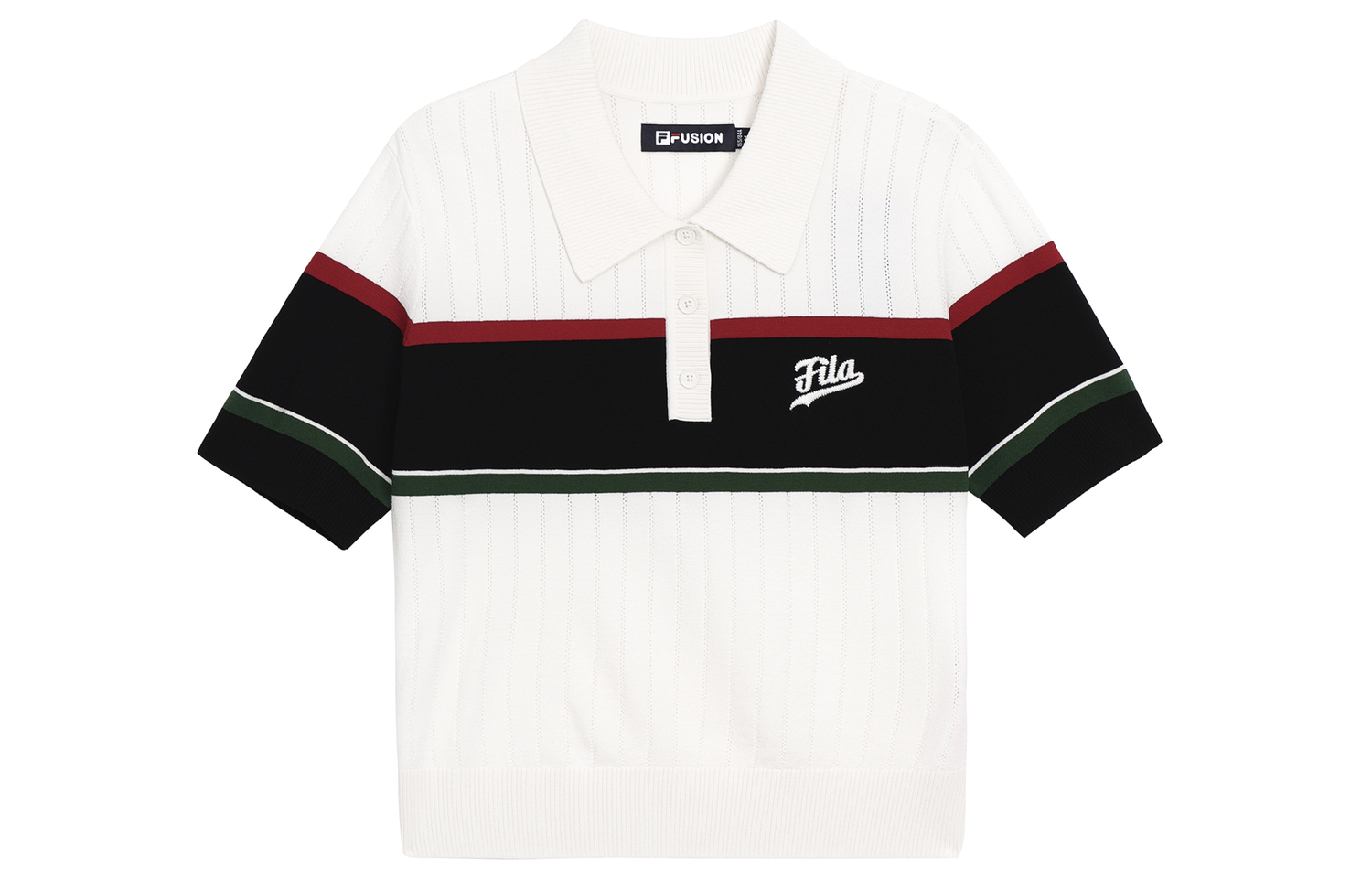 FILA FUSION Поло для женщин Cloud White
FILA FUSION Поло для женщин Cloud White