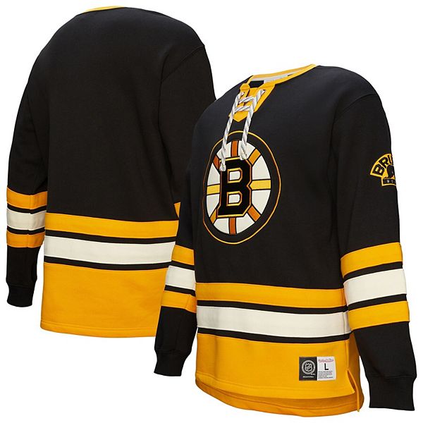 Мужской черный свитшот Boston Bruins Heritage Mitchell & Ness
Мужской черный свитшот Boston Bruins Heritage Mitchell & Ness