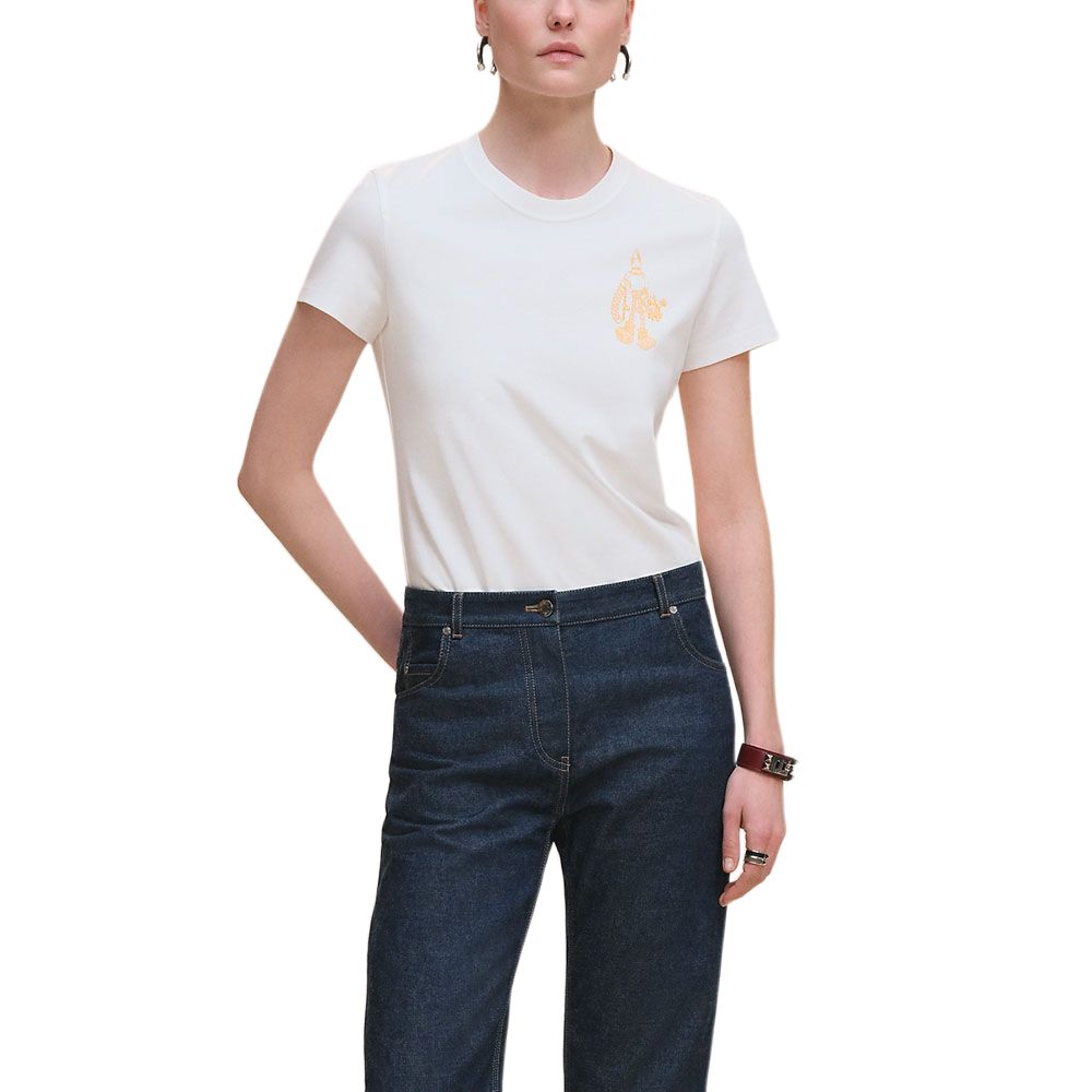 HERMES Футболка FW25 Regular женская белая, Белый, HERMES Футболка FW25 Regular женская белая
HERMES Футболка FW25 Regular женская белая, Белый, HERMES Футболка FW25 Regular женская белая