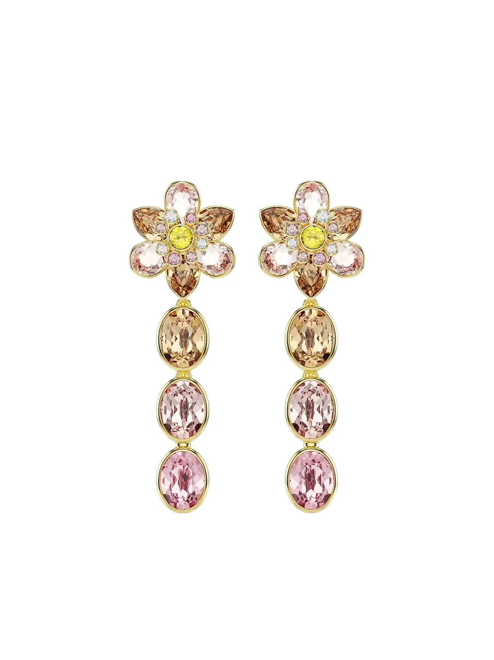 Серьги-капли с цветочным мотивом Idyllia Swarovski, золотистый
Серьги-капли с цветочным мотивом Idyllia Swarovski, золотистый