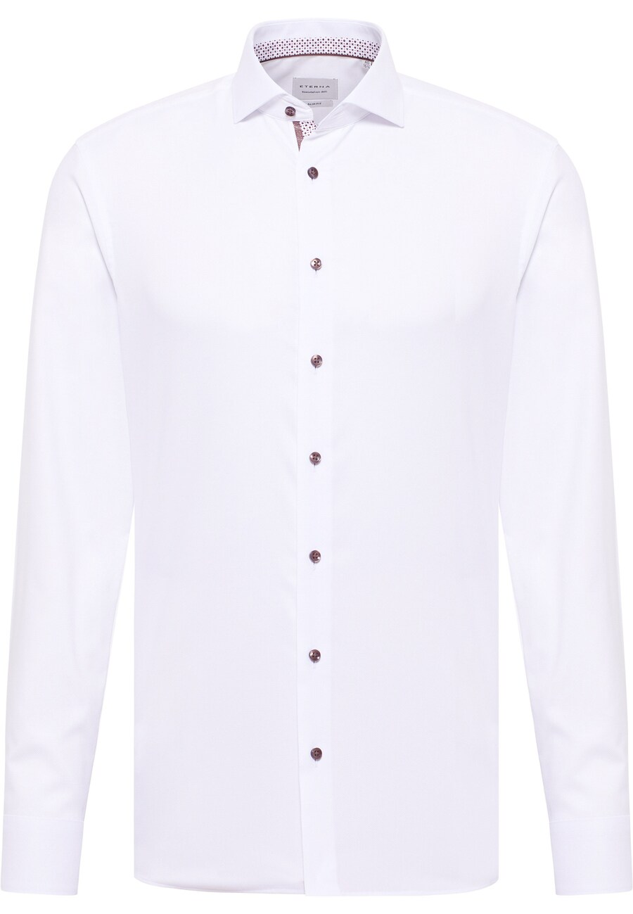 Рубашка делового кроя Slim Fit ETERNA, белый
Рубашка делового кроя Slim Fit ETERNA, белый