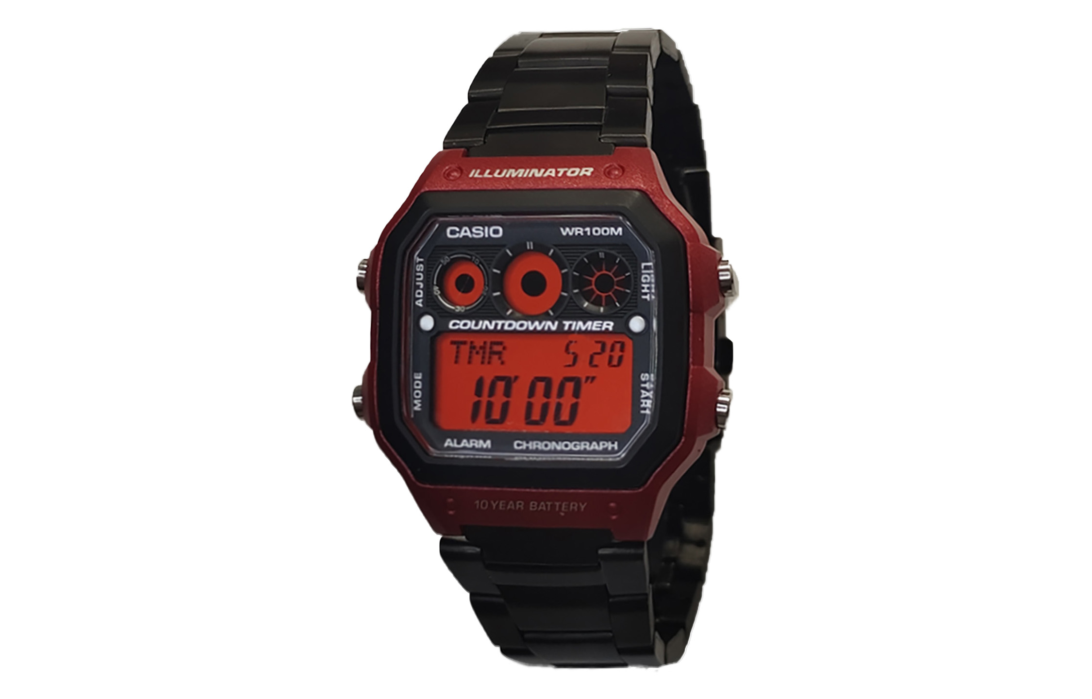 CASIO Часы Retrofit Series Quartz Movement Watch Men's Watch Red Watch Dial
CASIO Часы Retrofit Series Quartz Movement Watch Men's Watch Red Watch Dial