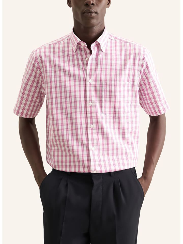 Seidensticker Рубашка розово-белого цвета
Seidensticker Рубашка розово-белого цвета