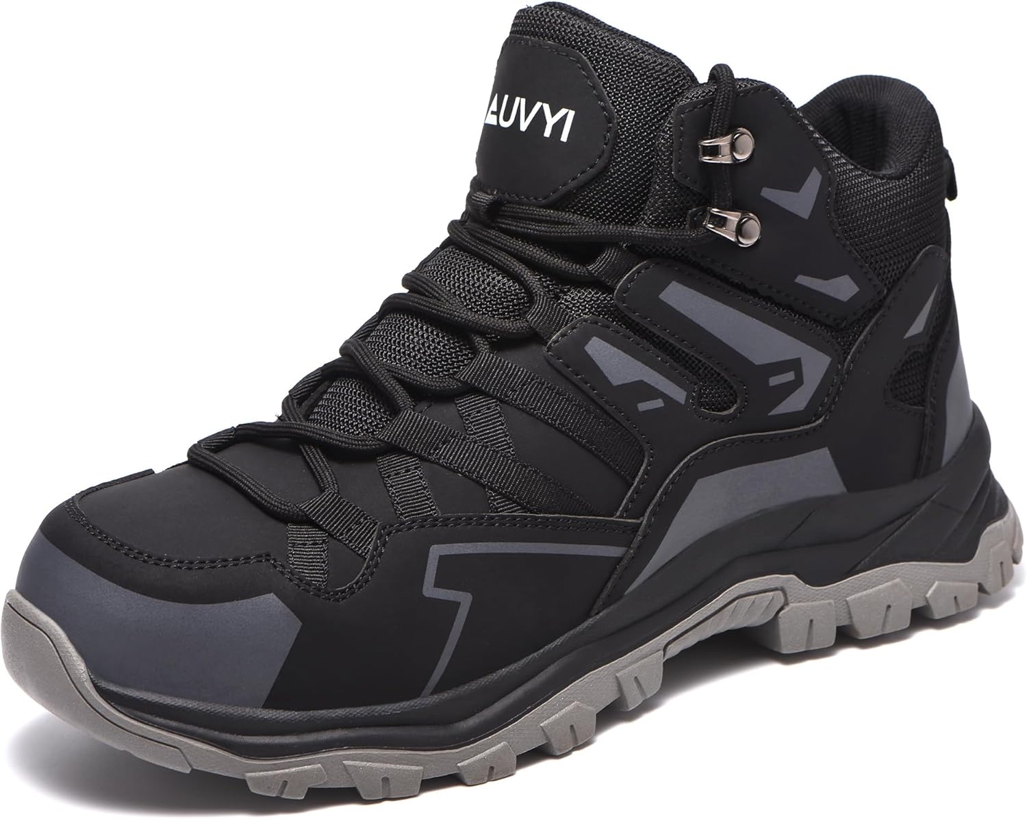 Водонепроницаемые ботинки AUVYI для мужчин - ботинки с металлическим носком, противоскользящие, прочные, с широким носком, защитные, проколостойкие, для промышленности и строительства, ботинки для мужчин, черный
Водонепроницаемые ботинки AUVYI для мужчин - ботинки с металлическим носком, противоскользящие, прочные, с широким носком, защитные, проколостойкие, для промышленности и строительства, ботинки для мужчин, черный