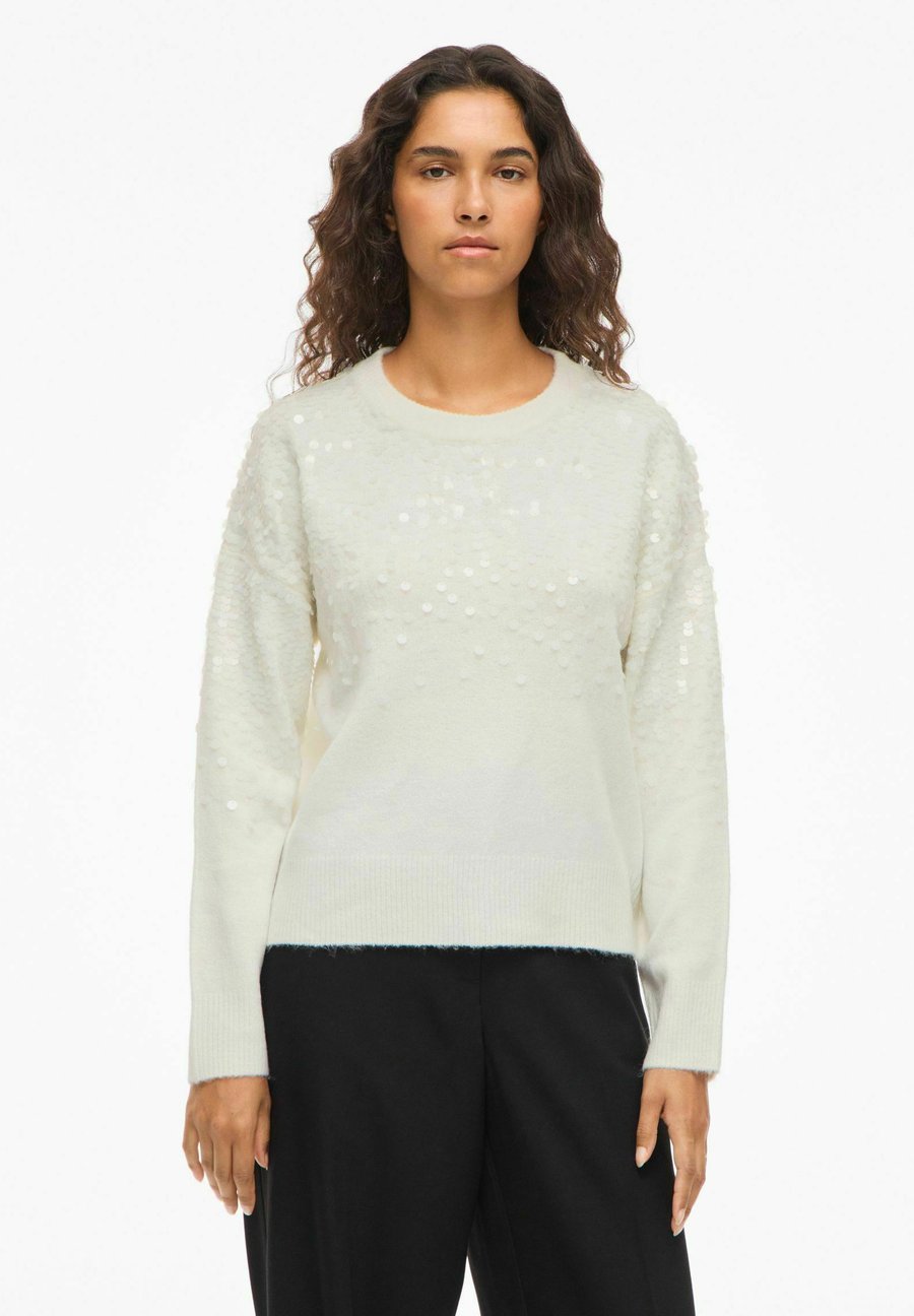 Джемпер VILA VISIQUIN O NECK, White Alyssum/White
Джемпер VILA VISIQUIN O NECK, White Alyssum/White