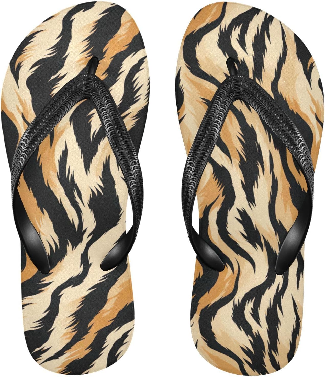 Мужские и женские шлепанцы с тигровыми полосками, пляжный душ, резиновые противоскользящие летние сандалии для прогулок Sinestour, Tiger Stripes
Мужские и женские шлепанцы с тигровыми полосками, пляжный душ, резиновые противоскользящие летние сандалии для прогулок Sinestour, Tiger Stripes