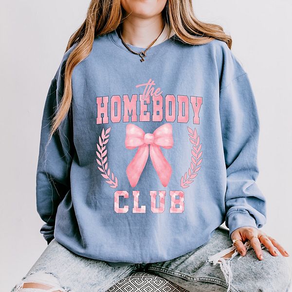 Coquette pink homebody club - женский легкий свитер с окраской в готовом виде Simply Sage Market, Blue Jean
Coquette pink homebody club - женский легкий свитер с окраской в готовом виде Simply Sage Market, Blue Jean
