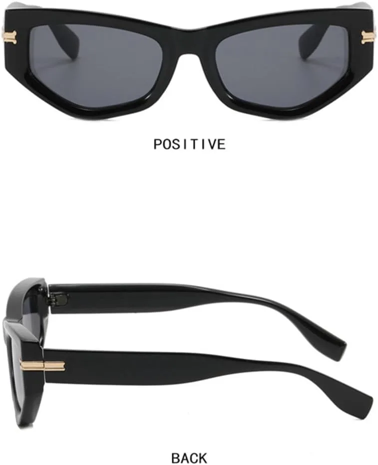 Солнцезащитные очки «кошачий глаз» для женщин и мужчин, винтажные солнцезащитные очки для женщин, плоская верхняя часть, защита от УФ-излучения UV400 HDUBFY, 1
Солнцезащитные очки «кошачий глаз» для женщин и мужчин, винтажные солнцезащитные очки для женщин, плоская верхняя часть, защита от УФ-излучения UV400 HDUBFY, 1