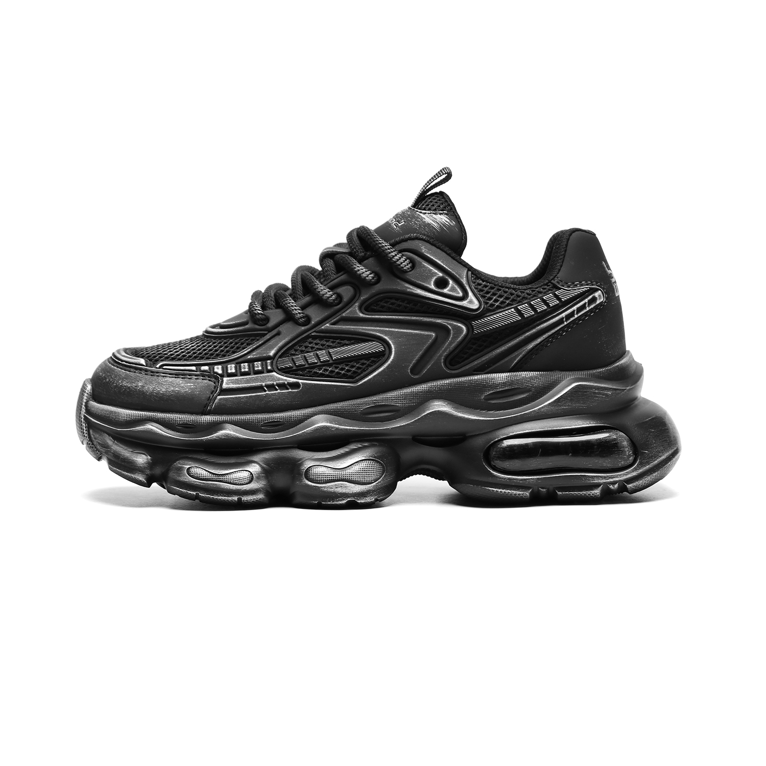 Meixi Абразивостойкие дышащие утепленные низкие массивные кроссовки мужские черно-серебристые, цвет Black Silver
Meixi Абразивостойкие дышащие утепленные низкие массивные кроссовки мужские черно-серебристые, цвет Black Silver