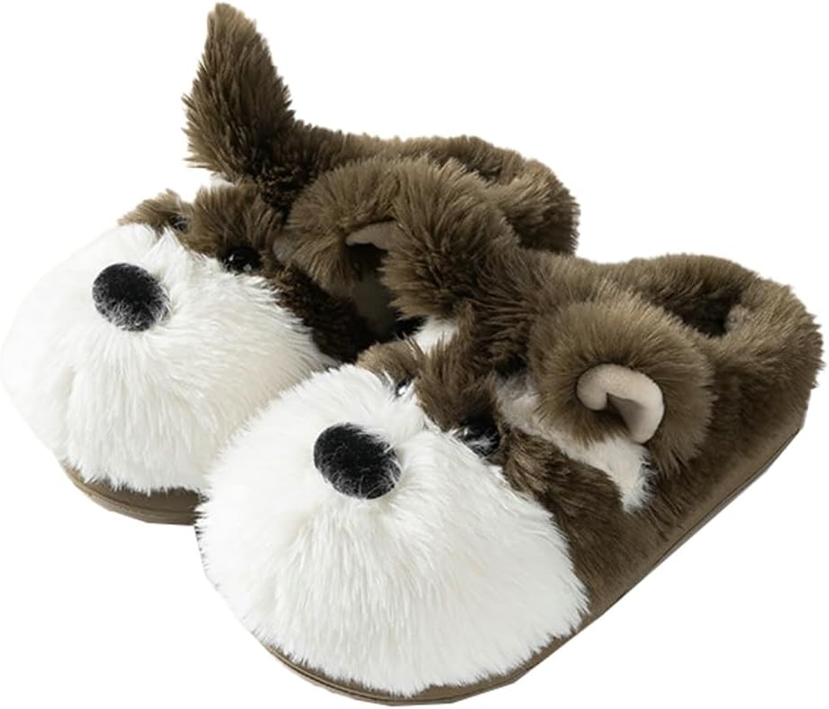 Меховые тапочки-шнауцеры для женщин и мужчин, теплые зимние тапочки, стиль для пар, милые домашние обувь Yafirgeer, коричневый
Меховые тапочки-шнауцеры для женщин и мужчин, теплые зимние тапочки, стиль для пар, милые домашние обувь Yafirgeer, коричневый