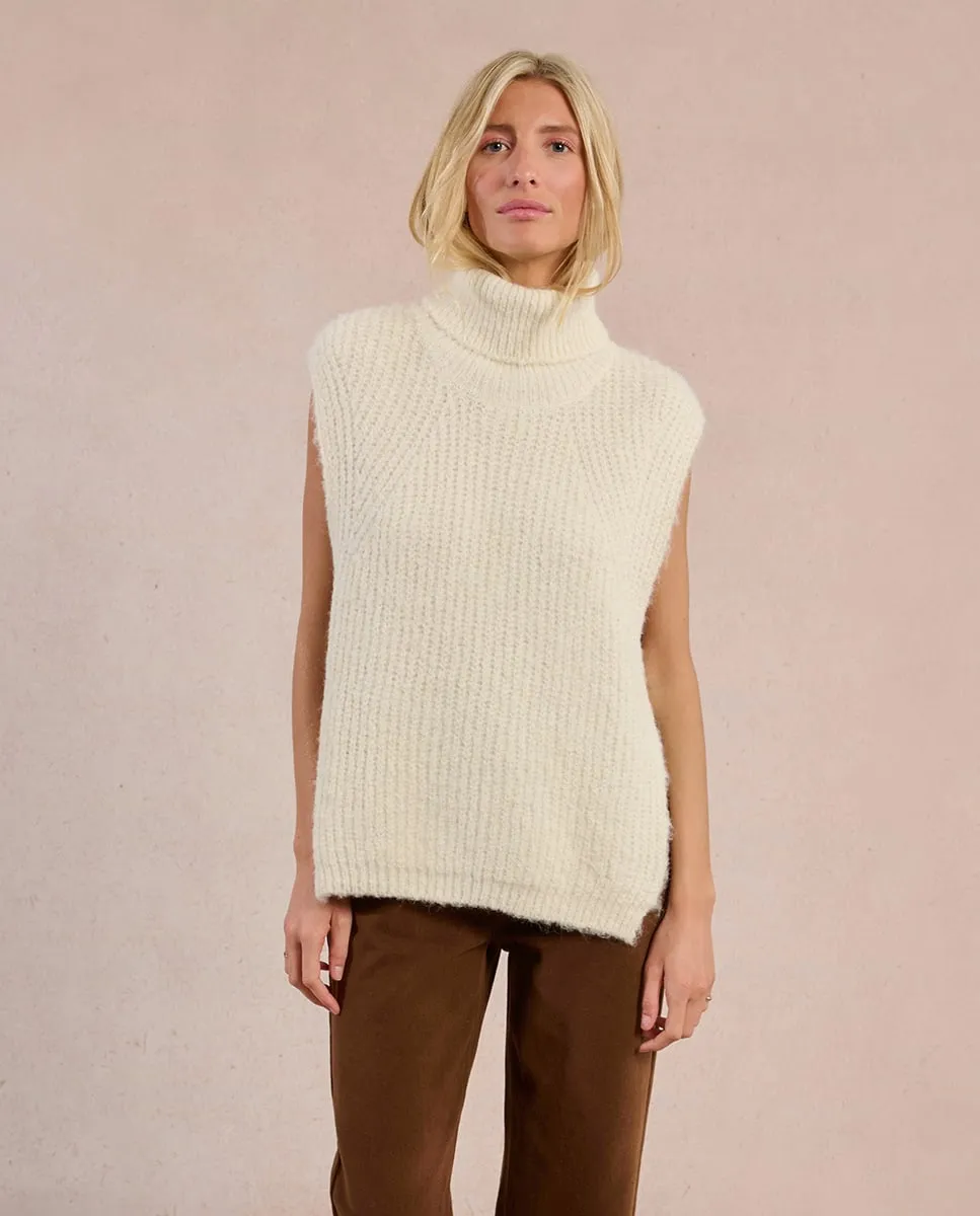 Женский топ без рукавов с разрезами Molly Bracken, кремовый
Женский топ без рукавов с разрезами Molly Bracken, кремовый