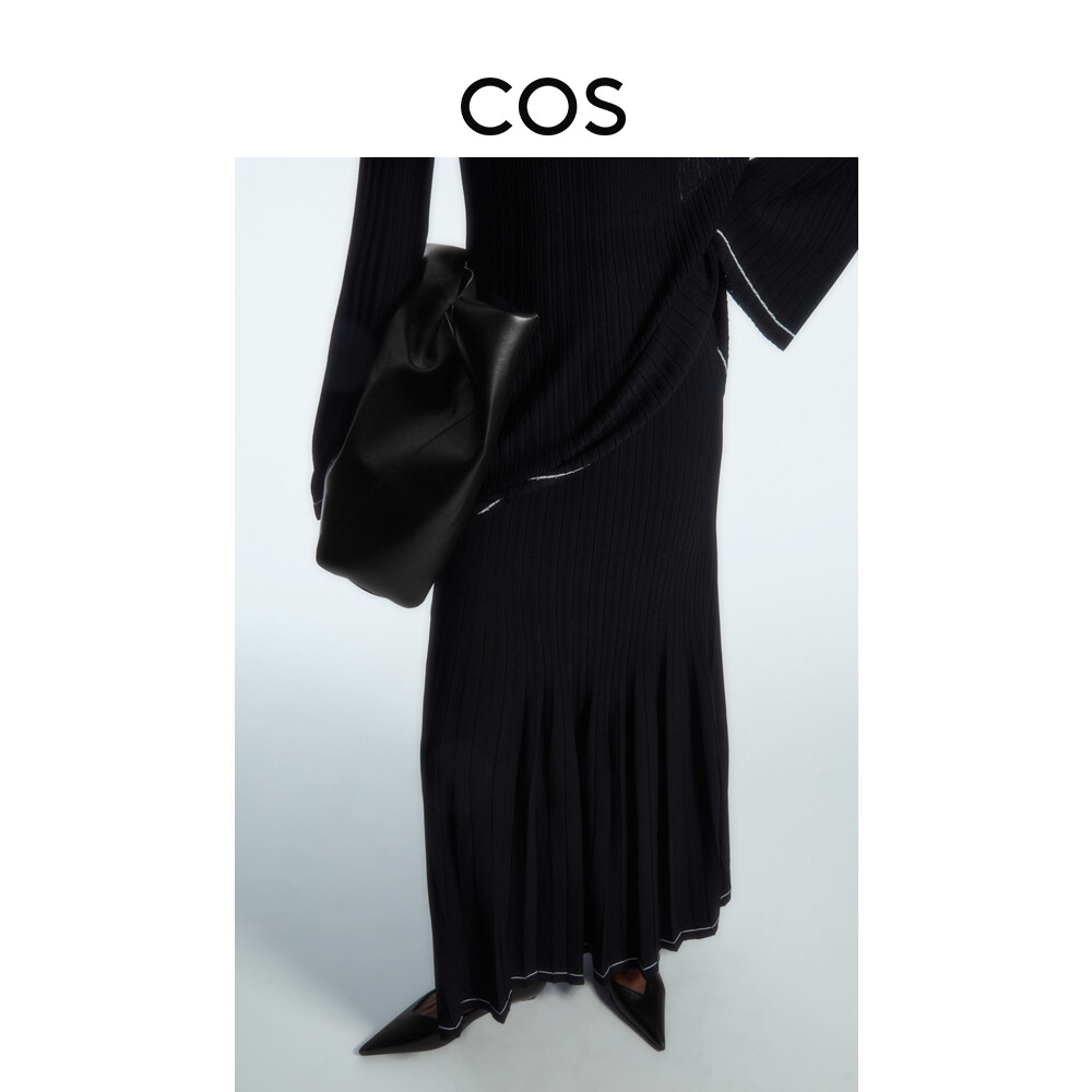 Женская плиссированная трикотажная юбка Cos длинная, черный
Женская плиссированная трикотажная юбка Cos длинная, черный