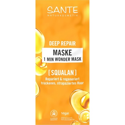 Маска-саше Deep Repair Wonder Mask 1 Minute Sante Naturkosmetik
Маска-саше Deep Repair Wonder Mask 1 Minute Sante Naturkosmetik