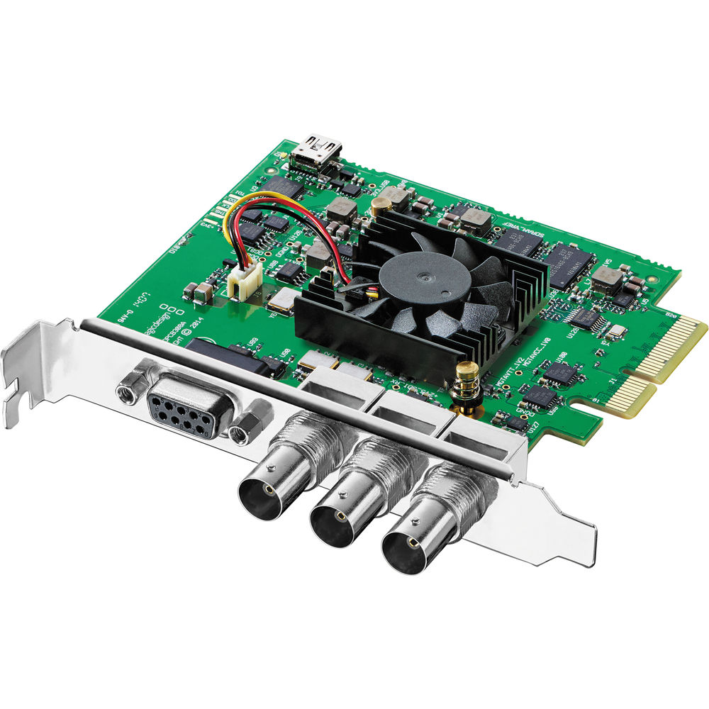 Карта захвата и воспроизведения Blackmagic Design Decklink SDI 4K
Карта захвата и воспроизведения Blackmagic Design Decklink SDI 4K
