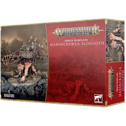 Миниатюра Games Workshop Warhammer Age of Sigmar: Orruk Warclans - Marshcrawla Sloggoth 
Миниатюра Games Workshop Warhammer Age of Sigmar: Orruk Warclans - Marshcrawla Sloggoth