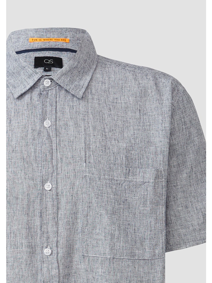 Рубашка QS, синий
Рубашка QS, синий