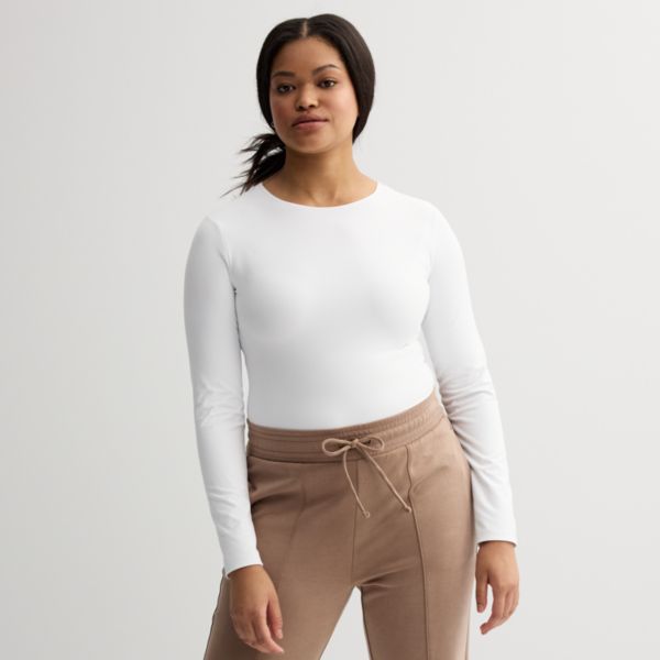 Женский боди с длинным рукавом и мотивирующими надписями Flx, белый
Женский боди с длинным рукавом и мотивирующими надписями Flx, белый