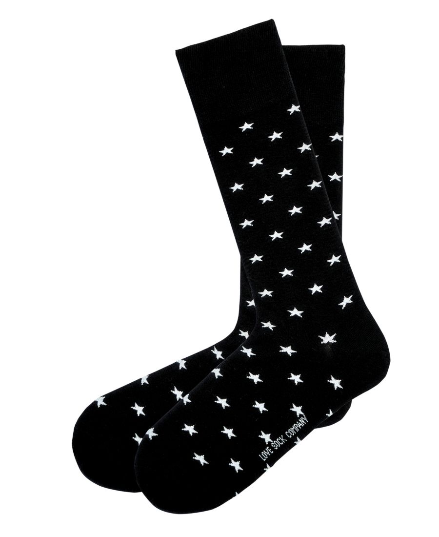 Мужские носки со звездами Love Sock Company, Black
Мужские носки со звездами Love Sock Company, Black