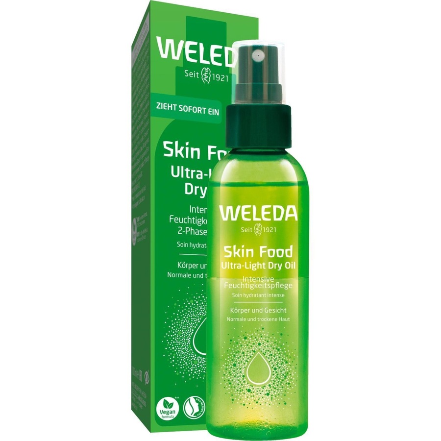 Масло для лица skin food ultra-light dry oil Weleda, объем 100 мл
Масло для лица skin food ultra-light dry oil Weleda, объем 100 мл