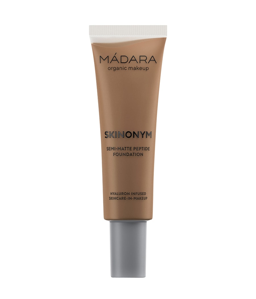 Жидкая основа MADARA SKINONYM Semi-Matte Peptide Foundation, Nr. 85 - Umber, 30 ml
Жидкая основа MADARA SKINONYM Semi-Matte Peptide Foundation, Nr. 85 - Umber, 30 ml
