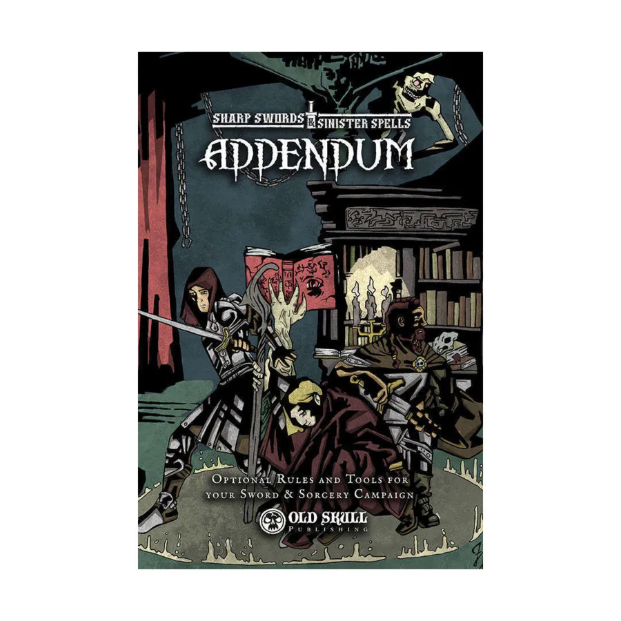 Sharp Swords & Sinister Spells Addendum, Role Playing Games (Gallant Knight Games), мягкая обложка
Sharp Swords & Sinister Spells Addendum, Role Playing Games (Gallant Knight Games), мягкая обложка