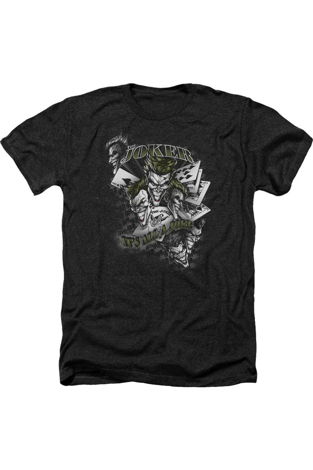 Футболка для взрослых «Бэтмен, это все шутка» для Хизер Gildan, черный
Футболка для взрослых «Бэтмен, это все шутка» для Хизер Gildan, черный