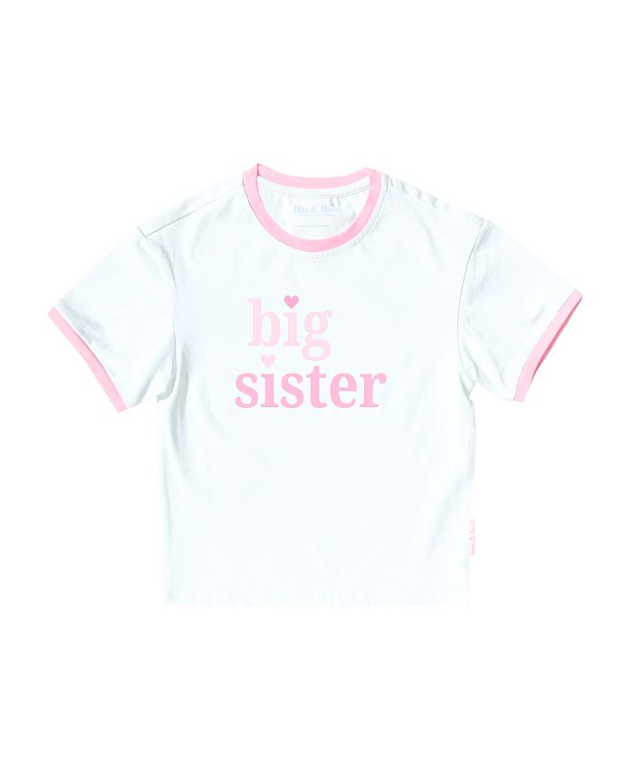 Детская футболка "Большая сестра" для девочек - Baby Bits & Bows, розовый
Детская футболка "Большая сестра" для девочек - Baby Bits & Bows, розовый