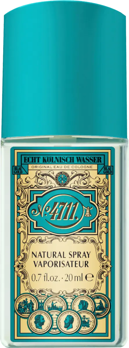 Настоящая одеколонная вода-спрей 20 мл 4711
Настоящая одеколонная вода-спрей 20 мл 4711