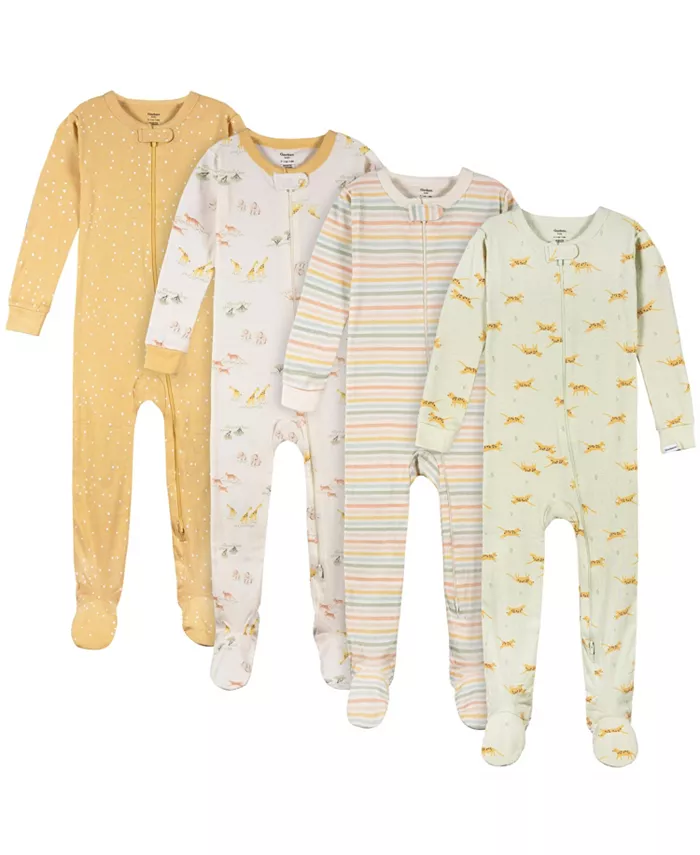 Пижама Snug Fit Footed для мальчиков, 4 шт., музыка Gerber, коричневый/бежевый
Пижама Snug Fit Footed для мальчиков, 4 шт., музыка Gerber, коричневый/бежевый