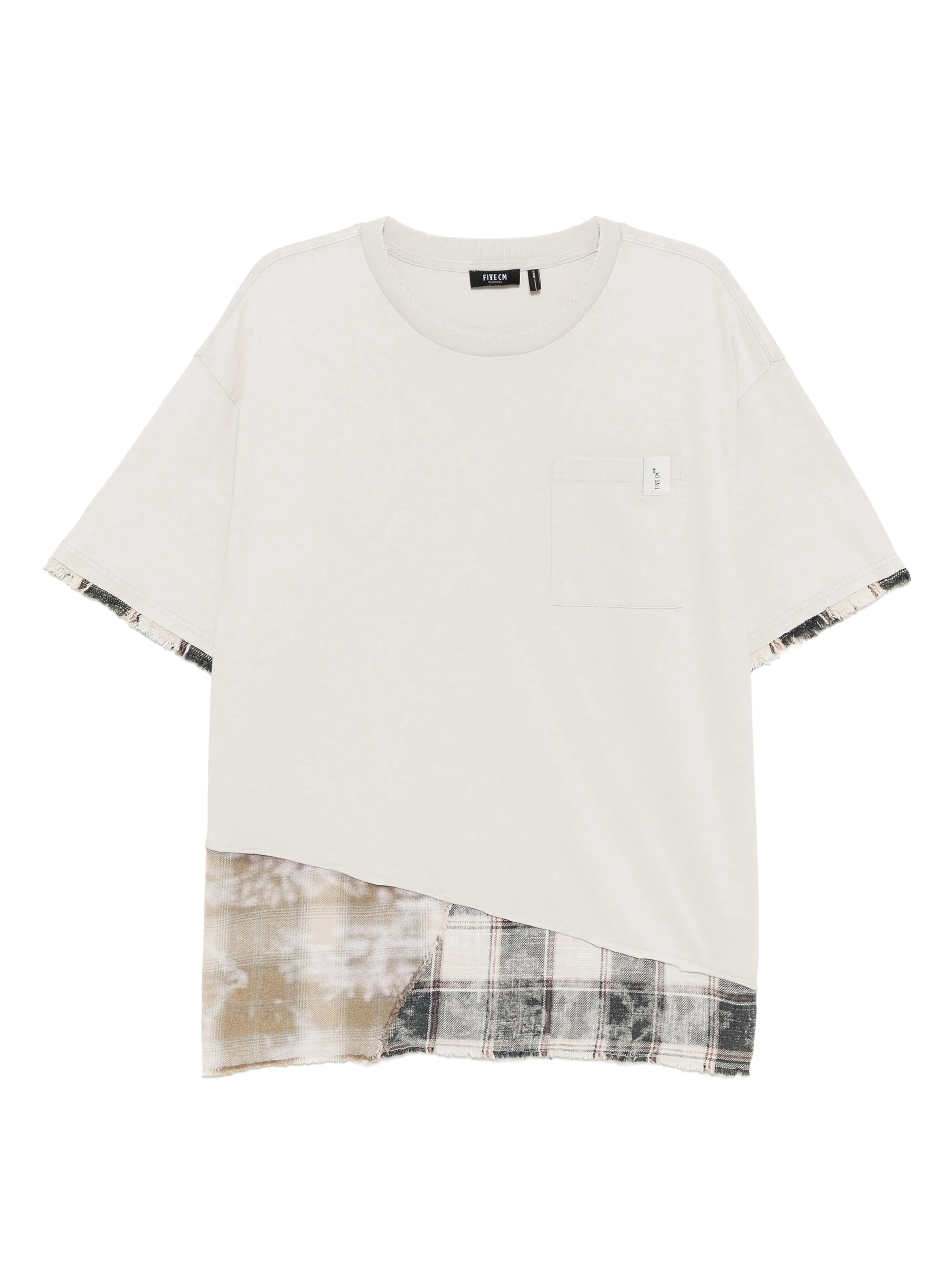 Футболка в технике пэчворк Five Cm, нейтральный
Футболка в технике пэчворк Five Cm, нейтральный