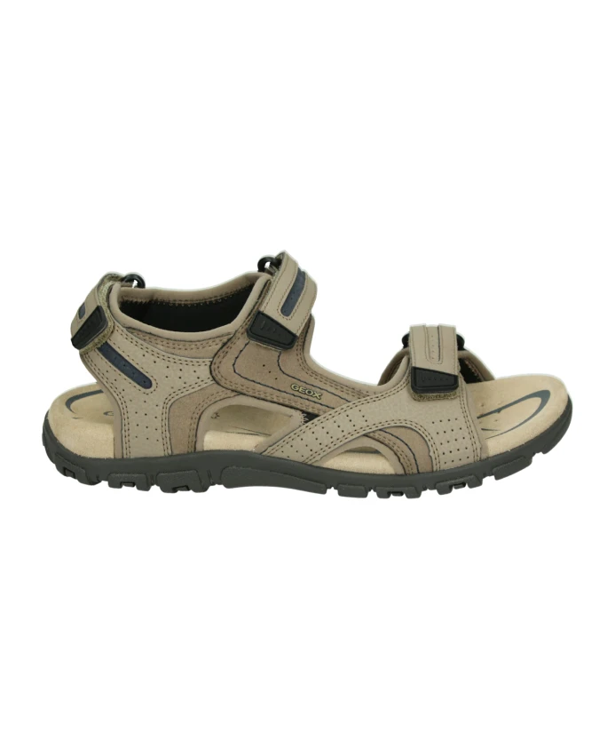 Бежевые кожаные сандалии Geox, бежевый
Бежевые кожаные сандалии Geox, бежевый