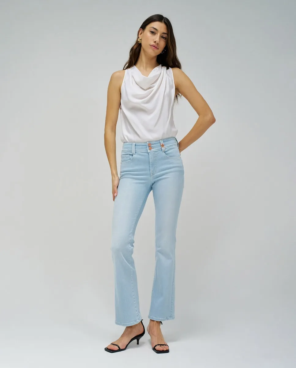 Джинсы женские с секретным толчком и средней посадкой Salsa Jeans, синий
Джинсы женские с секретным толчком и средней посадкой Salsa Jeans, синий