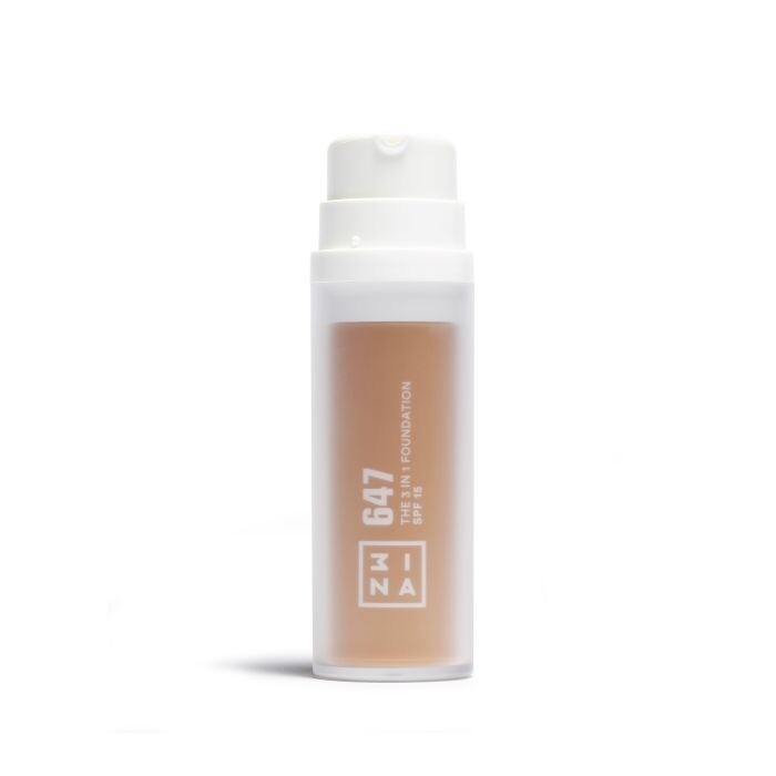 Тональная основа The 3 in 1 Foundation Base de Maquillaje 3Ina, 647 Medium Gold
Тональная основа The 3 in 1 Foundation Base de Maquillaje 3Ina, 647 Medium Gold