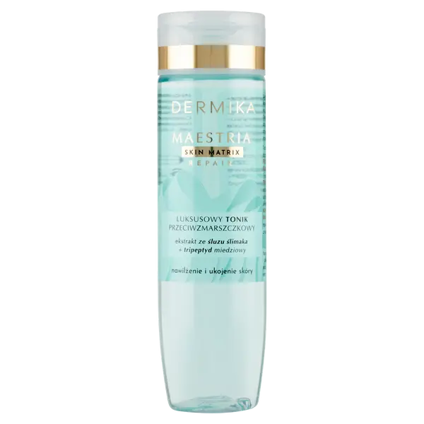 Роскошный тоник для лица против морщин, 200 мл Dermika Maestria
Роскошный тоник для лица против морщин, 200 мл Dermika Maestria