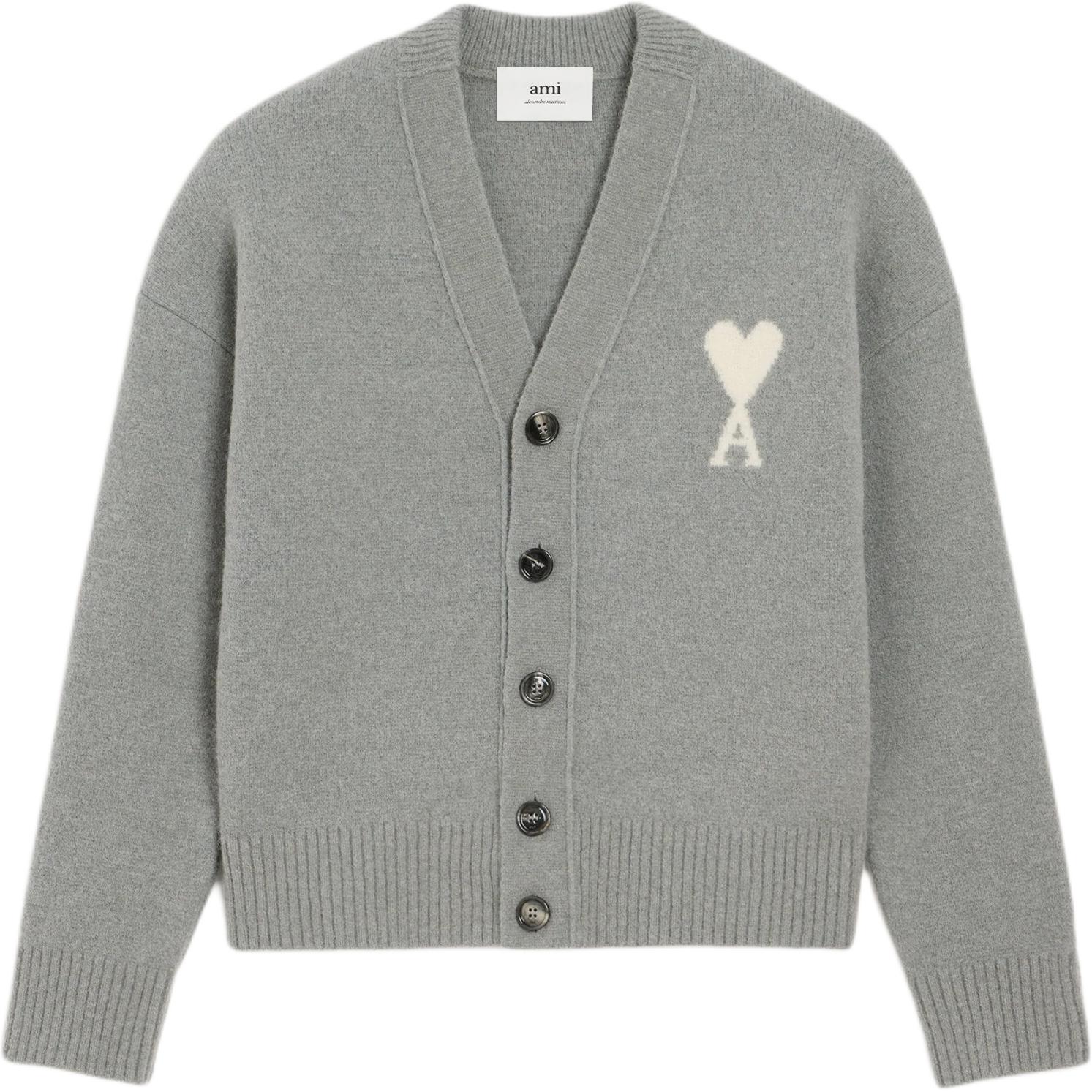 Кардиган Ami De Coeur от Ami Paris AMIPARIS, серый
Кардиган Ami De Coeur от Ami Paris AMIPARIS, серый