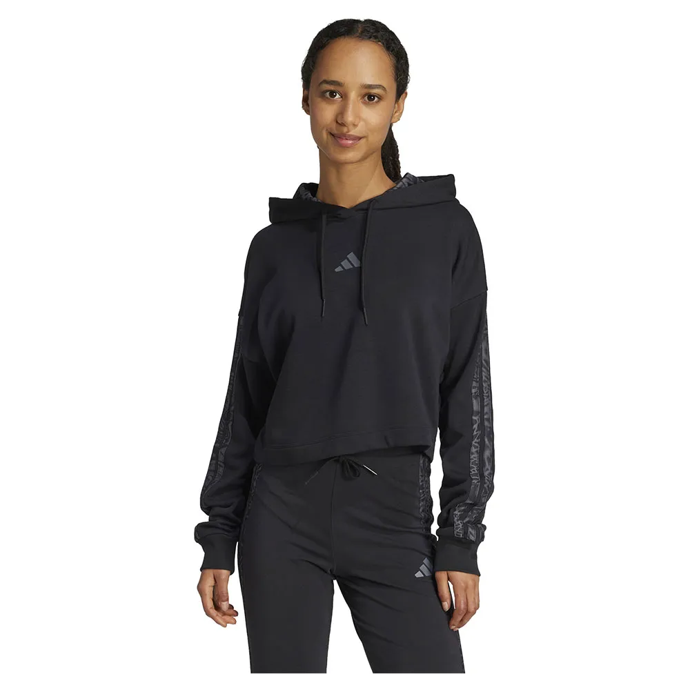Худи adidas Essentials 3 Stripes Print French Terry, черный
Худи adidas Essentials 3 Stripes Print French Terry, черный